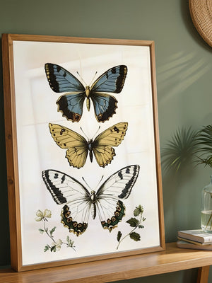 Butterfly Collection Plakat - 21 x 29.7 cm (A4) - Nellastore