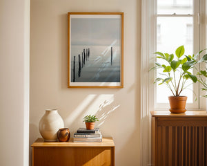 Calm Water Poles Plakat - 21 x 29.7 cm (A4) - Nellastore