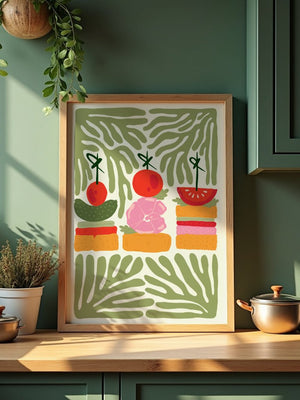 Canape Trio Plakat - 21 x 29.7 cm - Nellastore
