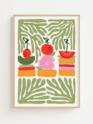 Canape Trio Plakat - 21 x 29.7 cm - Nellastore