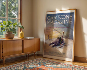 Cartoons Magazine Plakat - 21 x 29.7 cm (A4) - Nellastore