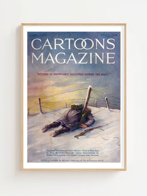 Cartoons Magazine Plakat - 21 x 29.7 cm (A4) - Nellastore