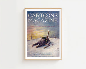 Cartoons Magazine Plakat - 21 x 29.7 cm (A4) - Nellastore