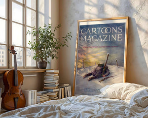 Cartoons Magazine Plakat - 21 x 29.7 cm (A4) - Nellastore