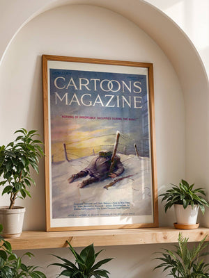 Cartoons Magazine Plakat - 21 x 29.7 cm (A4) - Nellastore