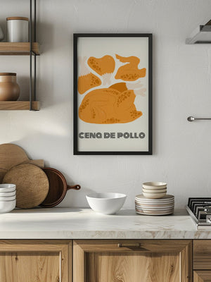 Cena de Pollo Plakat - 21 x 29.7 cm - Nellastore