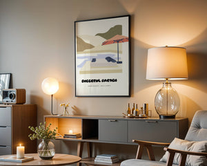 Cheerful Retreat Plakat - 21 x 29.7 cm - Nellastore