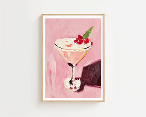 Cherry Daiquiri Plakat - 21 x 29.7 cm (A4) - Nellastore