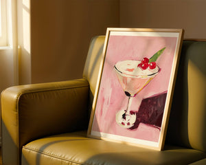 Cherry Daiquiri Plakat - 21 x 29.7 cm (A4) - Nellastore