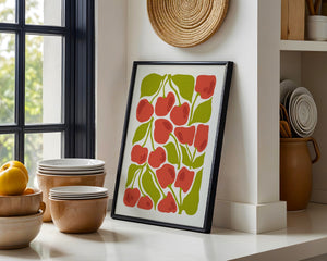 Cherry Garden Kitchen Plakat - 21 x 29.7 cm - Nellastore