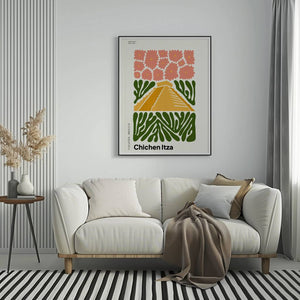 Chichen Itza Garden Plakat - 21 x 29.7 cm - Nellastore
