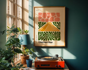 Chichen Itza Garden Plakat - 21 x 29.7 cm - Nellastore