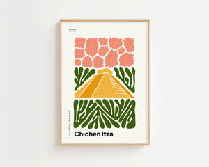 Chichen Itza Garden Plakat - 21 x 29.7 cm - Nellastore