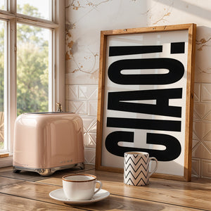 Ciao Plakat - 21 x 29.7 cm (A4) - Nellastore