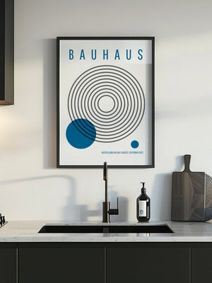 Circular Echo Bauhaus Plakat - 21 x 29.7 cm - Nellastore