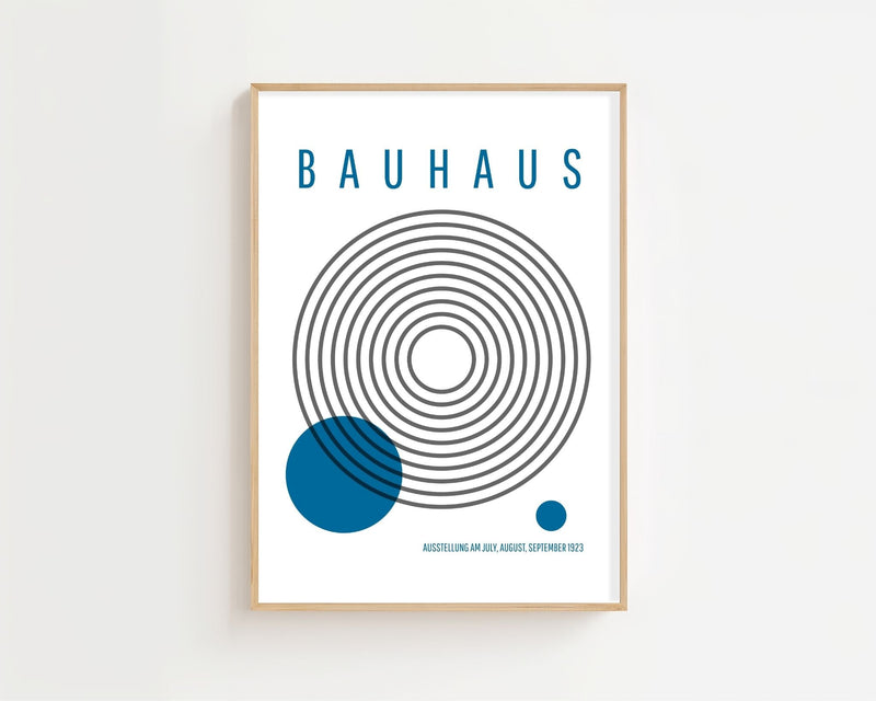 Circular Echo Bauhaus Plakat - 21 x 29.7 cm - Nellastore