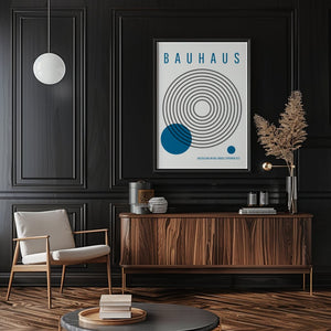 Circular Echo Bauhaus Plakat - 21 x 29.7 cm - Nellastore