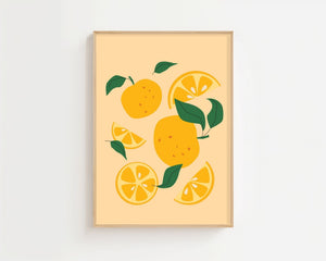 Citrus Grove Plakat - 21 x 29.7 cm - Nellastore