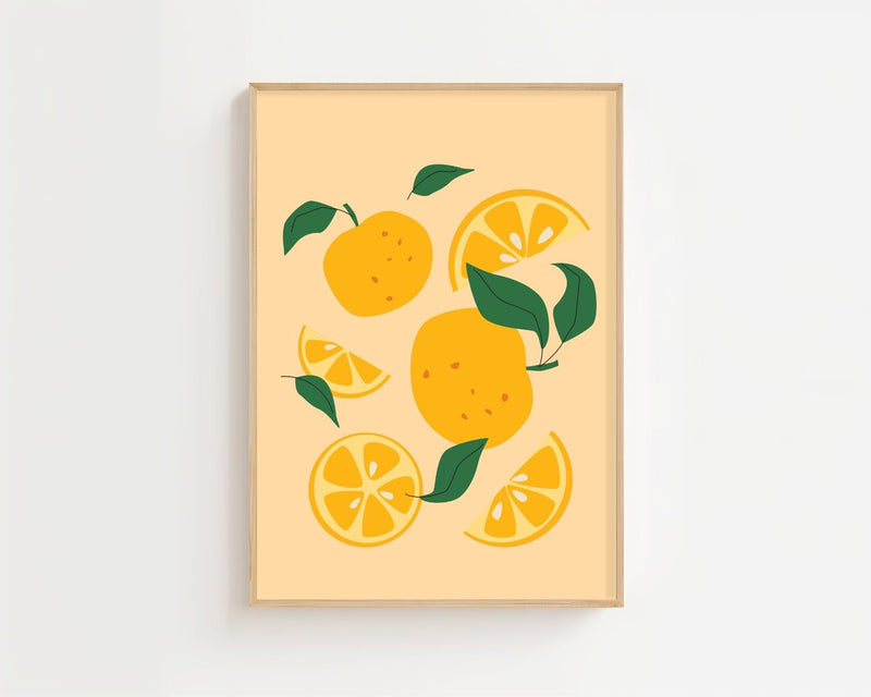 Citrus Grove Plakat - 21 x 29.7 cm - Nellastore