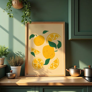 Citrus Grove Plakat - 21 x 29.7 cm - Nellastore
