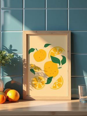 Citrus Grove Plakat - 21 x 29.7 cm - Nellastore