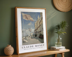 Claude Monet - Hôtel Des Roches Noires Trouville II Plakat - 21 x 29.7 cm (A4) - Nellastore