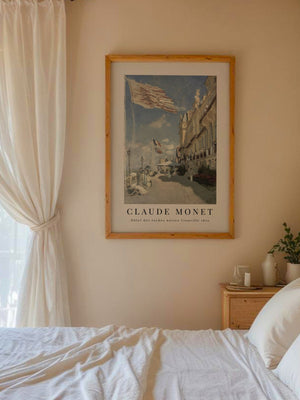 Claude Monet - Hotel des roches noires. Trouville Plakat - 21 x 29.7 cm - Nellastore