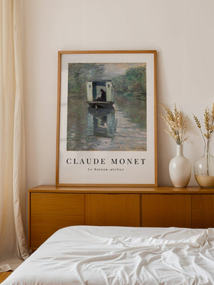 Claude Monet - Le Bateau - atelier II Plakat - 21 x 29.7 cm (A4) - Nellastore