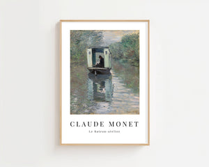 Claude Monet - Le Bateau - atelier II Plakat - 21 x 29.7 cm (A4) - Nellastore