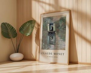 Claude Monet - Le Bateau - atelier Plakat - 21 x 29.7 cm - Nellastore