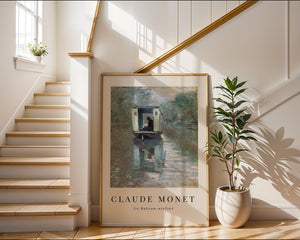 Claude Monet - Le Bateau - atelier Plakat - 21 x 29.7 cm - Nellastore