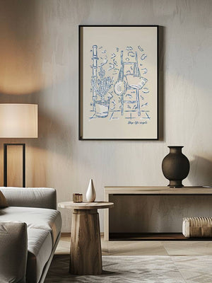 Coastal Simplicity Plakat - 21 x 29.7 cm - Nellastore