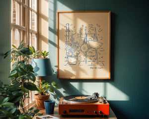Coastal Simplicity Plakat - 21 x 29.7 cm - Nellastore