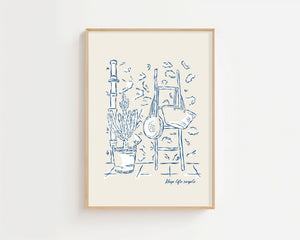 Coastal Simplicity Plakat - 21 x 29.7 cm - Nellastore