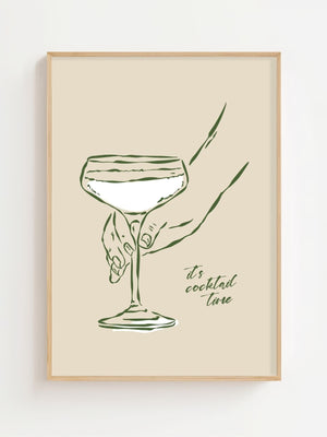 Cocktail Time II Plakat - 21 x 29.7 cm (A4) - Nellastore