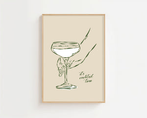 Cocktail Time II Plakat - 21 x 29.7 cm (A4) - Nellastore