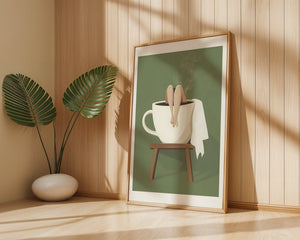 Coffee Cup Escape Plakat - 21 x 29.7 cm (A4) - Nellastore