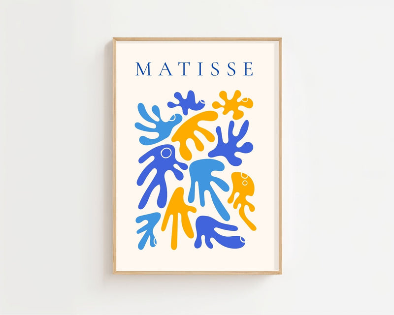 Color Reef Matisse Plakat - 21 x 29.7 cm - Nellastore