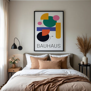 Colour Stack Bauhaus Plakat - 21 x 29.7 cm - Nellastore