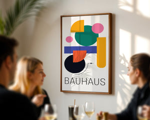 Colour Stack Bauhaus Plakat - 21 x 29.7 cm - Nellastore
