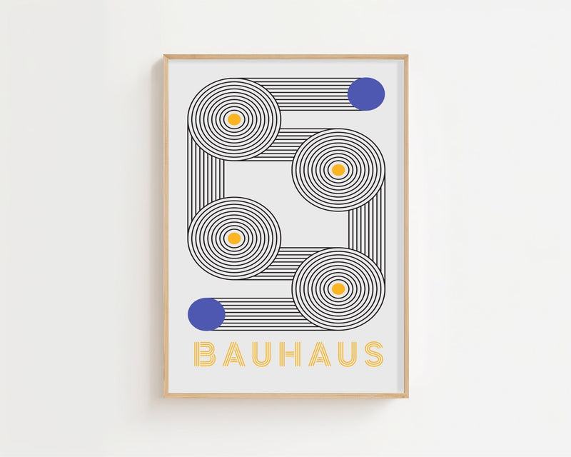 Concentric Circuit Plakat - 21 x 29.7 cm - Nellastore