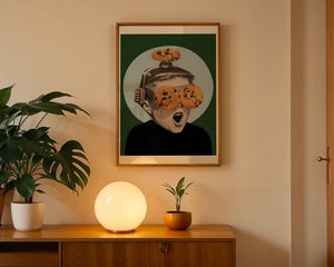 Cookie Man Plakat - 21 x 29.7 cm (A4) - Nellastore
