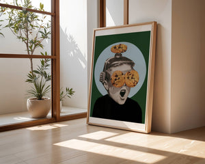 Cookie Man Plakat - 21 x 29.7 cm (A4) - Nellastore