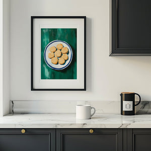 Cookies On A Plate Plakat - 21 x 29.7 cm (A4) - Nellastore