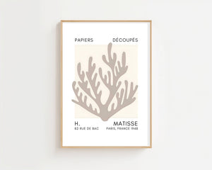 Coral Branch Plakat - 21 x 29.7 cm (A4) - Nellastore