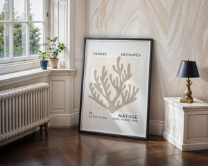 Coral Branch Plakat - 21 x 29.7 cm (A4) - Nellastore