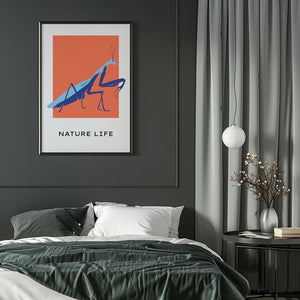 Coral Mantis Plakat - 21 x 29.7 cm (A4) - Nellastore