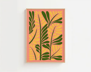 Coral Meadow Plakat - 21 x 29.7 cm - Nellastore