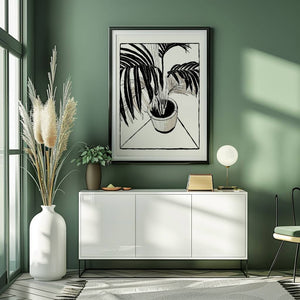 Corner Palm Plakat - 21 x 29.7 cm - Nellastore