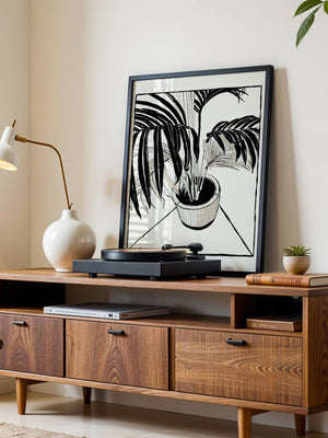 Corner Palm Plakat - 21 x 29.7 cm - Nellastore